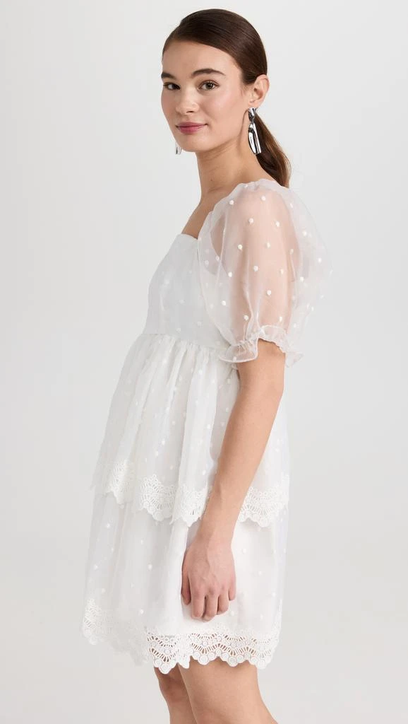 商品Endless Rose|圆点透明硬纱迷你连衣裙,价格¥249,第3张图片详细描述