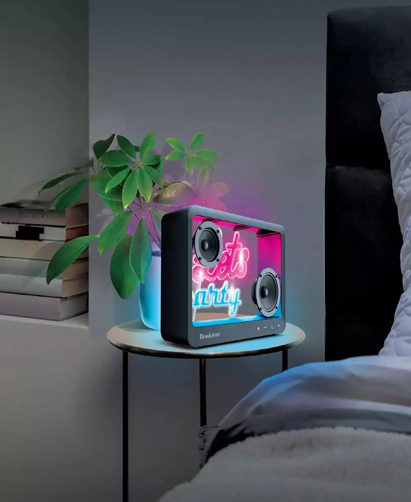 商品Brookstone|Neon Radiance Wirelss Speaker with Multicolored LED Lights,价格¥300,第2张图片详细描述