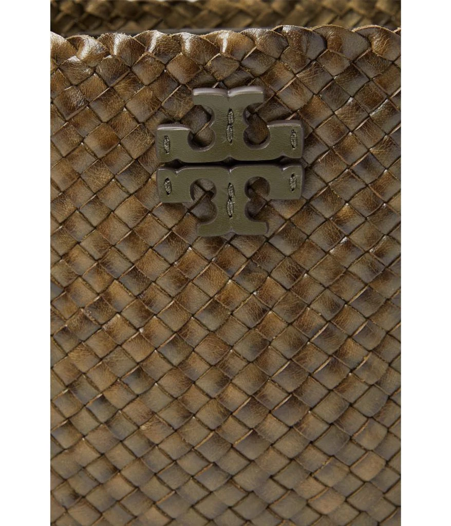 商品Tory Burch|Mcgraw Dragon Woven Small Bucket Bag,价格¥4116,第4张图片详细描述