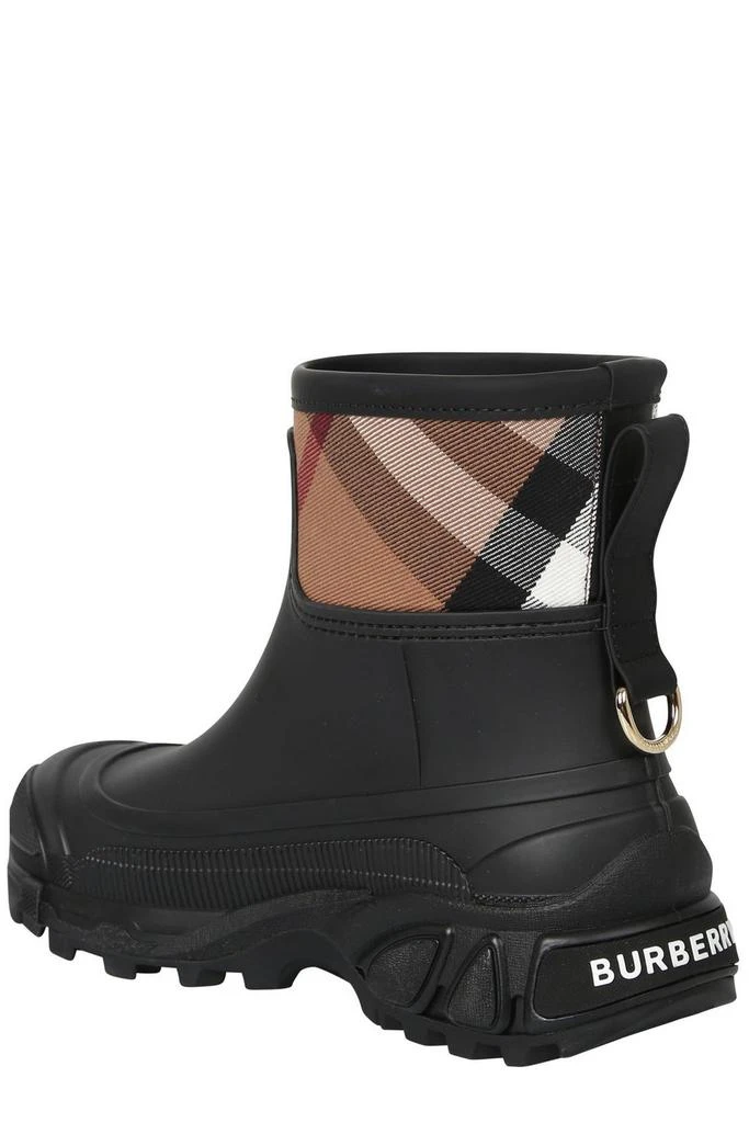 商品Burberry|Burberry Bio-Based House Check Panel Rain Boots,价格¥2839,第3张图片详细描述