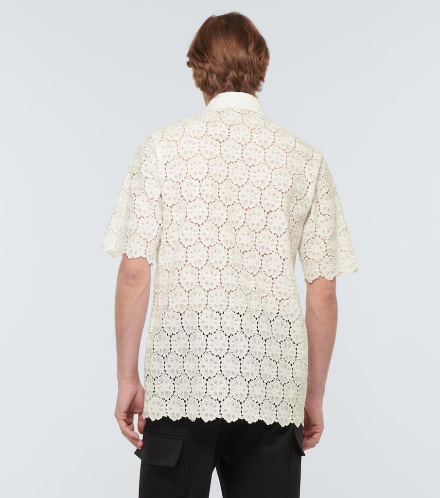 商品Valentino|短袖棉质衬衫,价格¥6911,第6张图片详细描述