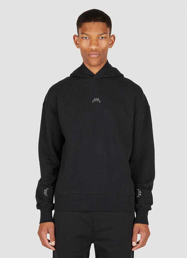 Essential Hooded Sweatshirt in Black商品第1张图片规格展示