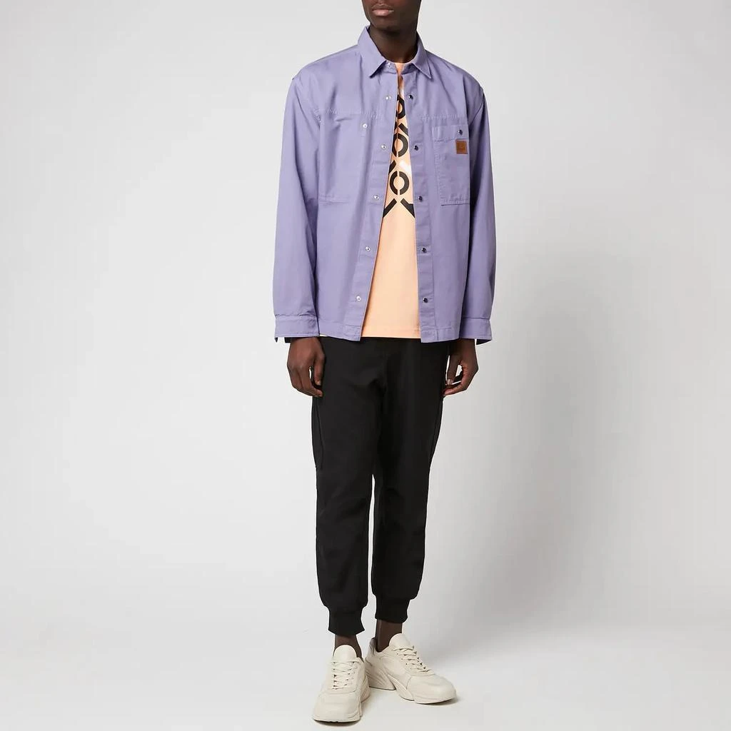 商品Kenzo|KENZO Men's Snap Overshirt - Deep Violet,价格¥798,第3张图片详细描述