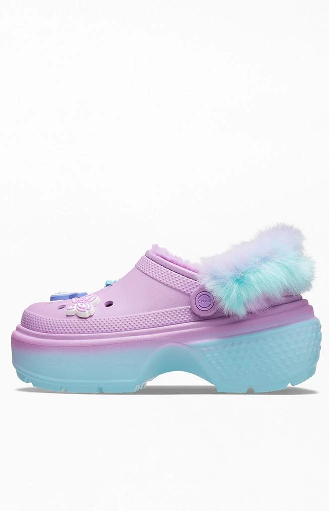 商品Crocs|x aespa Women's Stomp Clogs,价格¥526,第3张图片详细描述