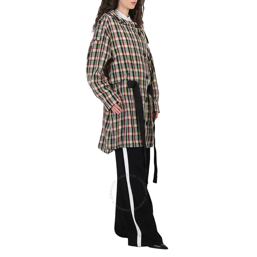 商品Burberry|Lake Halla Plaid Print Raincoat,价格¥1823,第3张图片详细描述