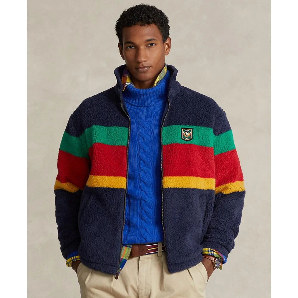 商品Ralph Lauren|Men's Laurel Crest Pile Fleece Jacket,价格¥1130,第1张图片