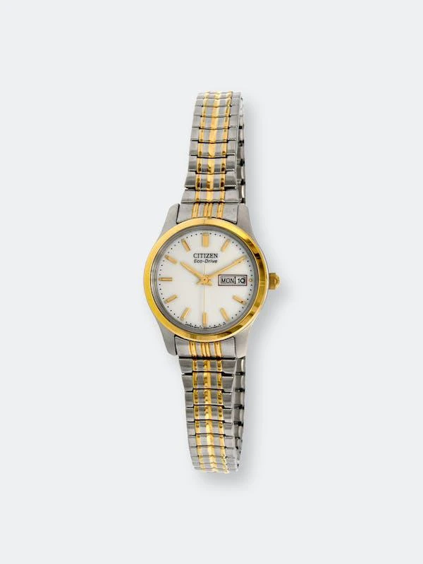 商品Citizen|Citizen Women's EW3154-90A Gold Stainless-Steel Plated Eco-Drive Dress Watch ONE SIZE,价格¥1351,第1张图片