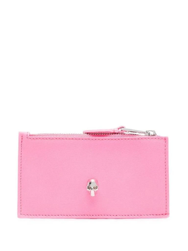 商品Alexander McQueen|Alexander McQueen Small Leather Goods in Pink,价格¥1377,第1张图片