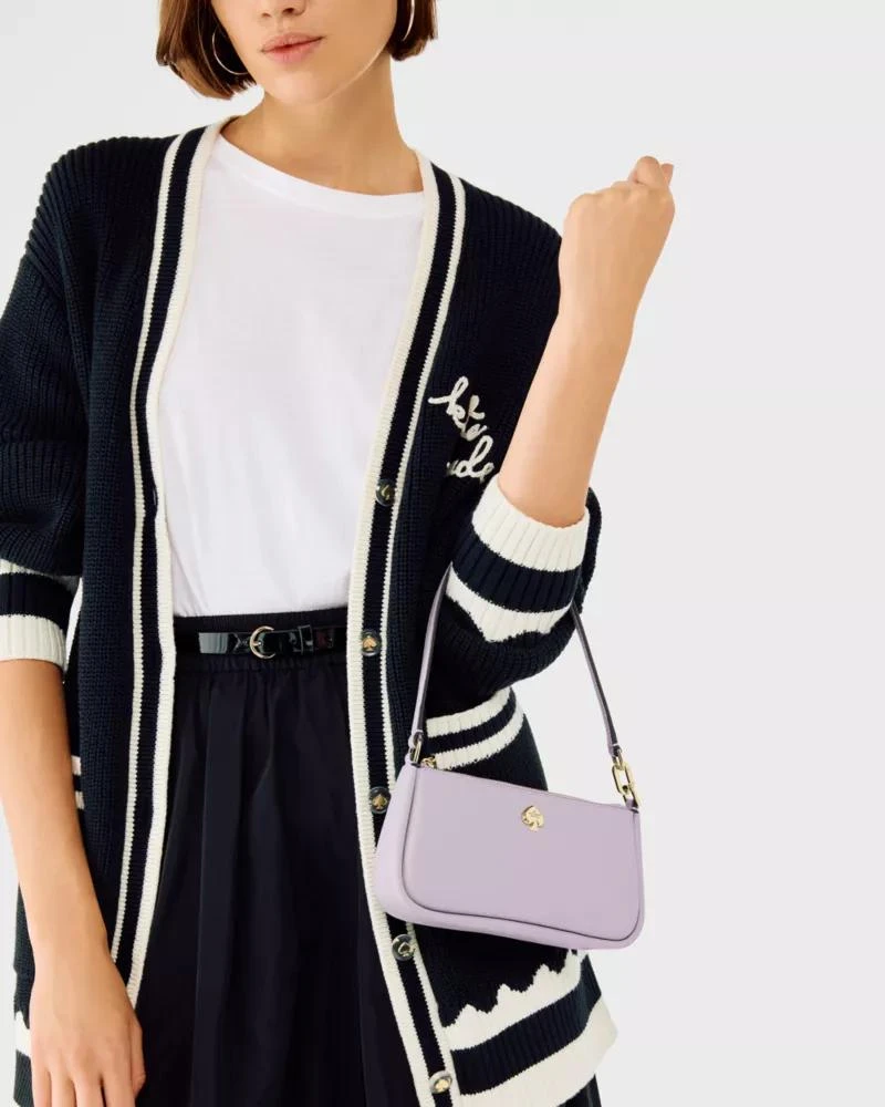 Kayla Woven Leather Convertible Wristlet 商品