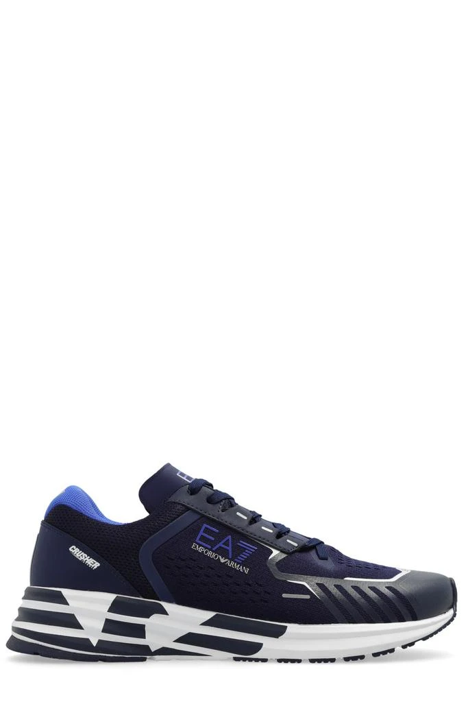 商品Emporio Armani|Ea7 Emporio Armani Round Toe Lace-Up Sneakers,价格¥921,第1张图片