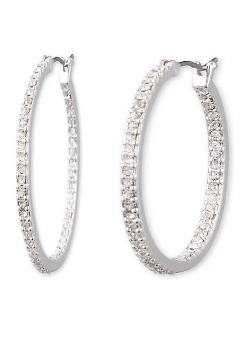商品Ralph Lauren|Ralph Lauren Silver Tone Hoop Earrings,价格¥284,第1张图片
