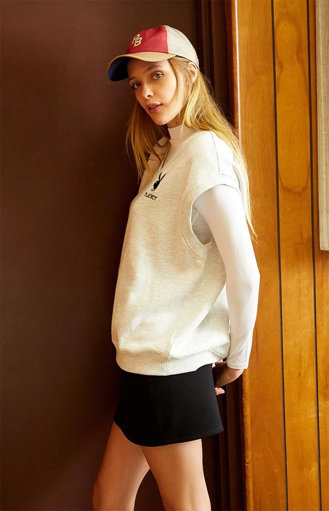 商品Playboy|By PacSun Fleece Vest,价格¥296,第3张图片详细描述