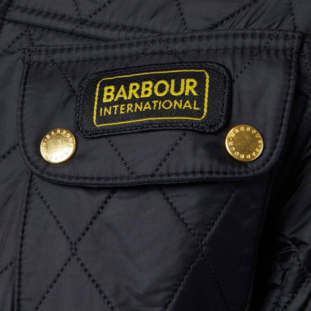 Barbour International Women's Polarquilt Jacket - Black商品第5张图片规格展示