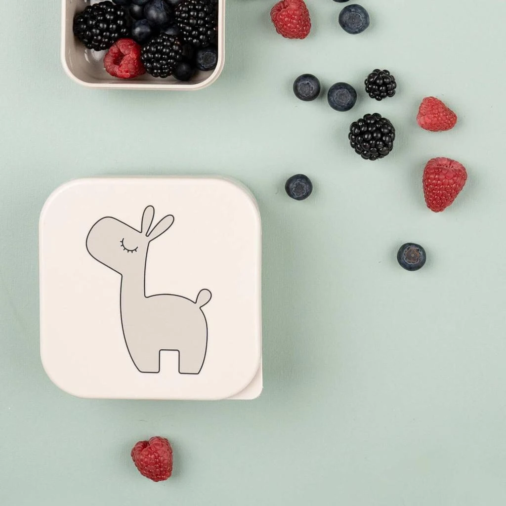 商品Done by Deer|Done by Deer 3 Piece Snack Box Set - Lalee Sand,价格¥59,第4张图片详细描述