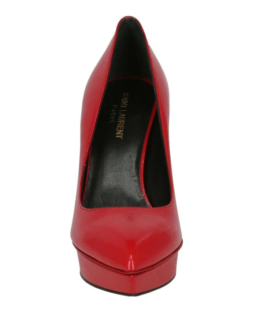 商品Yves Saint Laurent|Janis Leather Platform Pumps,价格¥2186,第4张图片详细描述