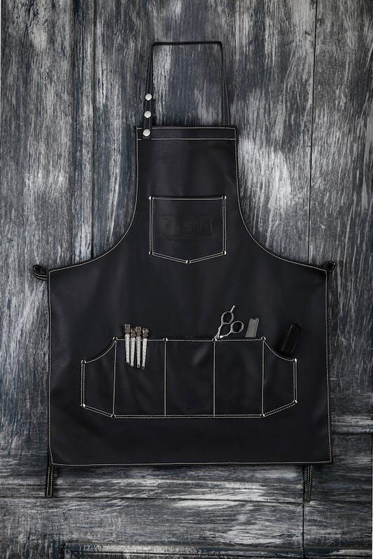 Professional Leather Hair Cutting Hairdressing Barber Apron Cape For Salon Hairstylist商品第1张图片规格展示