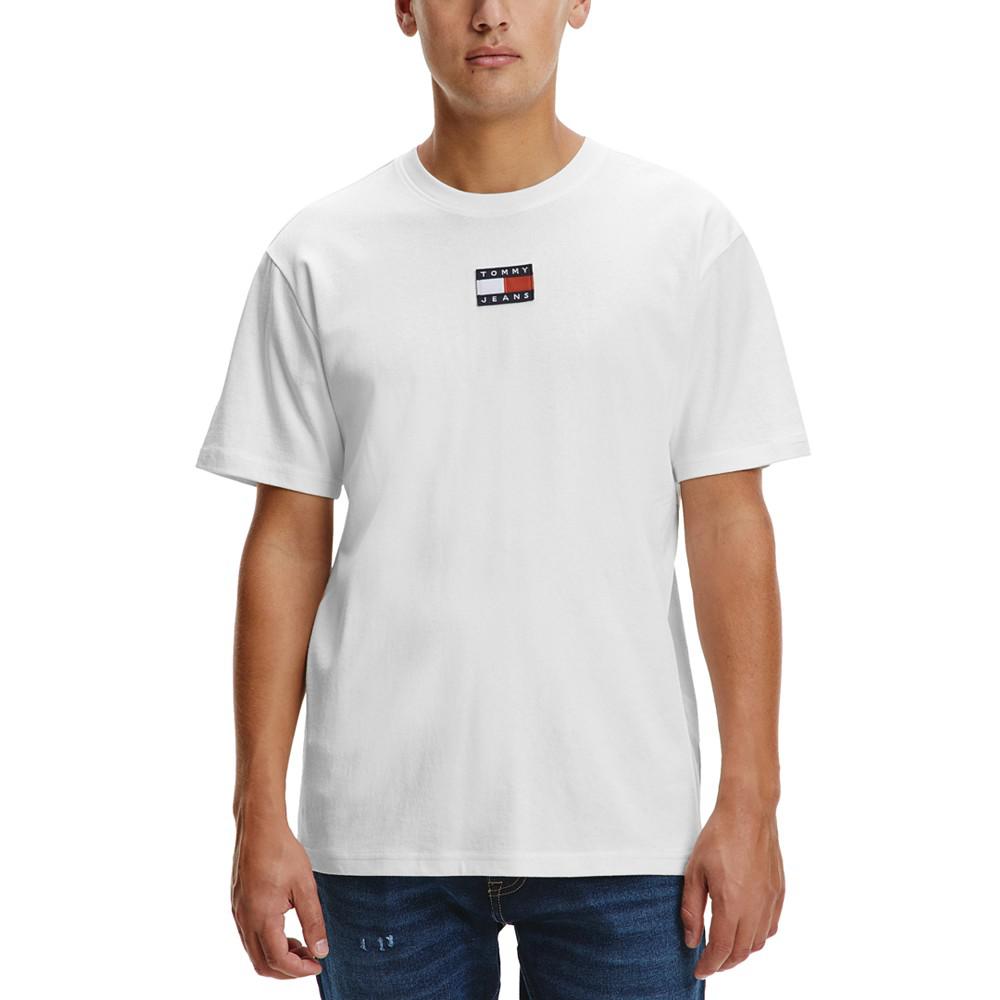 Men's Tommy Badge Embroidered Logo T-shirt商品第1张图片规格展示