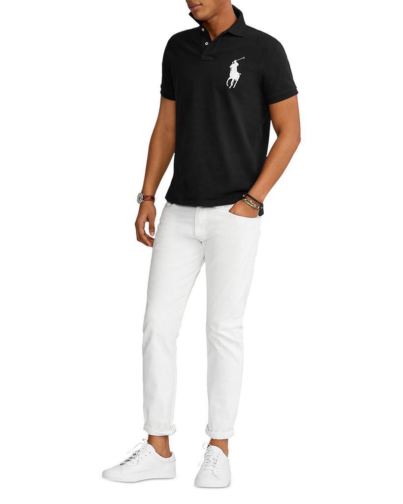 商品Ralph Lauren|Big Pony Custom Slim Fit Mesh Polo Shirt,价格¥846,第4张图片详细描述