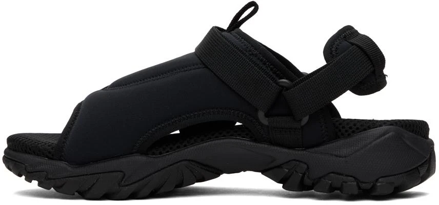 商品Alexander McQueen|Black L11 Sandals,价格¥887,第3张图片详细描述
