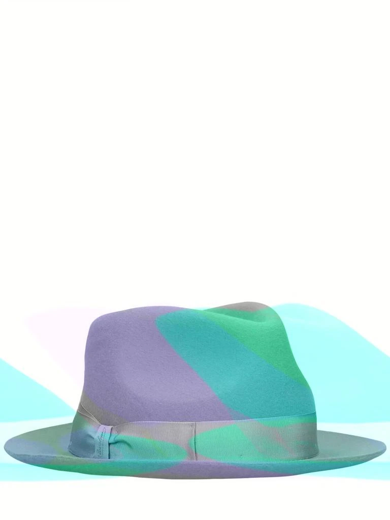 商品BORSALINO|Brushed Felt Fedora Hat,价格¥2794,第2张图片详细描述