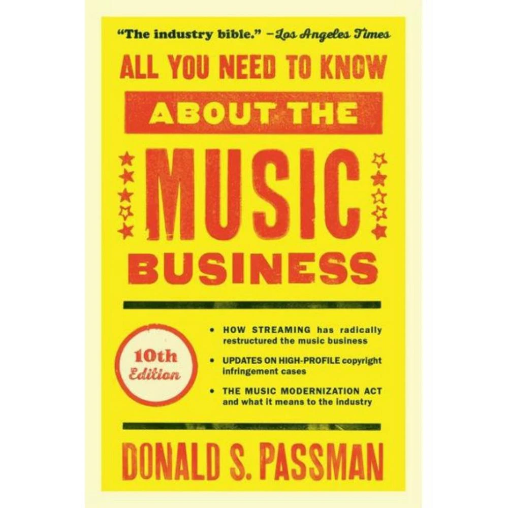 商品Barnes & Noble|All You Need to Know About the Music Business - 10th Edition by Donald S. Passman,价格¥264,第1张图片