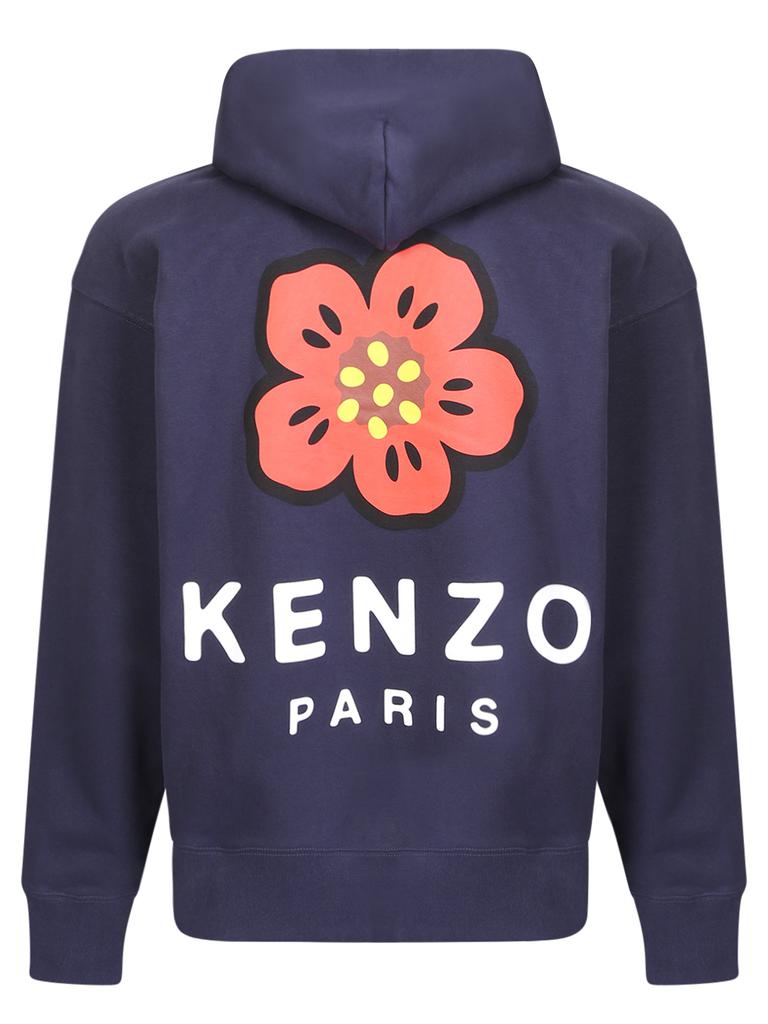 KENZO SWEATSHIRT WITH BOKE FLOWER PRINT BY KENZO. ICONIC FLOWER CHARACTERISTIC OF THE MAISON商品第2张图片规格展示
