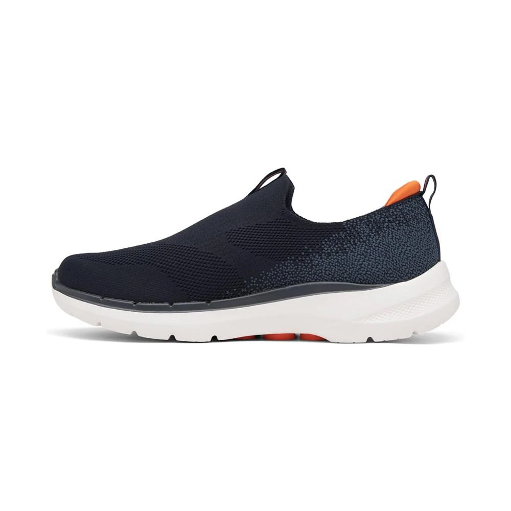 商品SKECHERS|Men's GOwalk 6 Slip-On Extra Wide Width Walking Sneakers from Finish Line,价格¥524,第3张图片详细描述