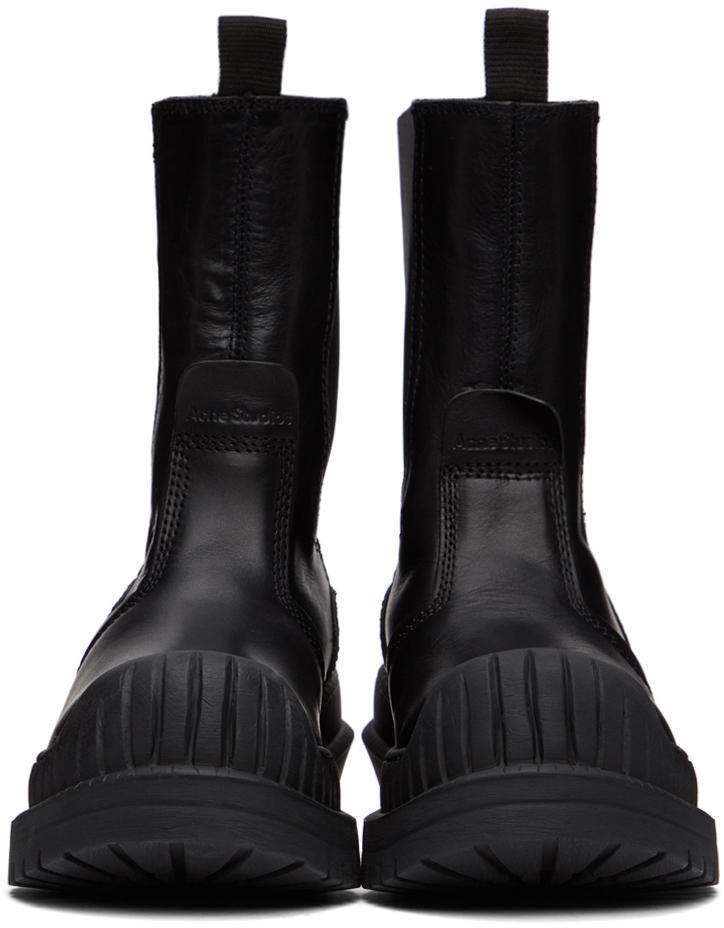 商品Acne Studios|Black Leather Chelsea Boots,价格¥5131,第4张图片详细描述