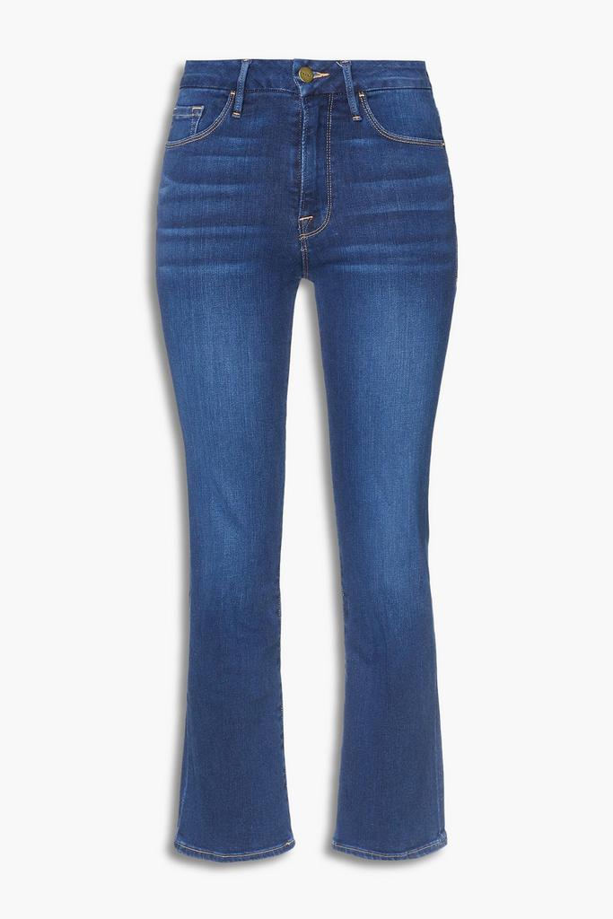 Le Crop Mini mid-rise kick-flare jeans商品第1张图片规格展示