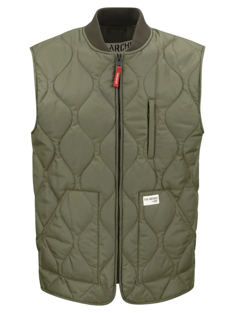 商品FAY|Fay Quilted Waistcoat,价格¥2692,第1张图片