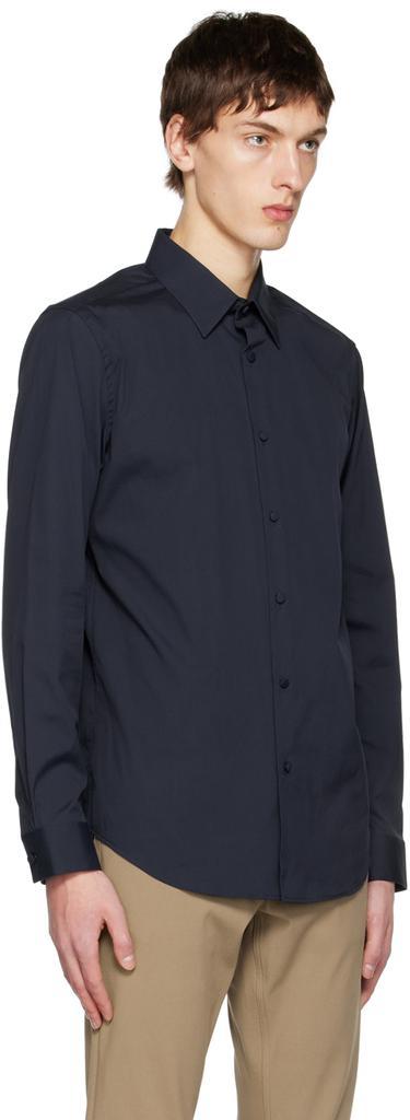 商品Theory|Navy Sylvain Shirt,价格¥1729,第4张图片详细描述