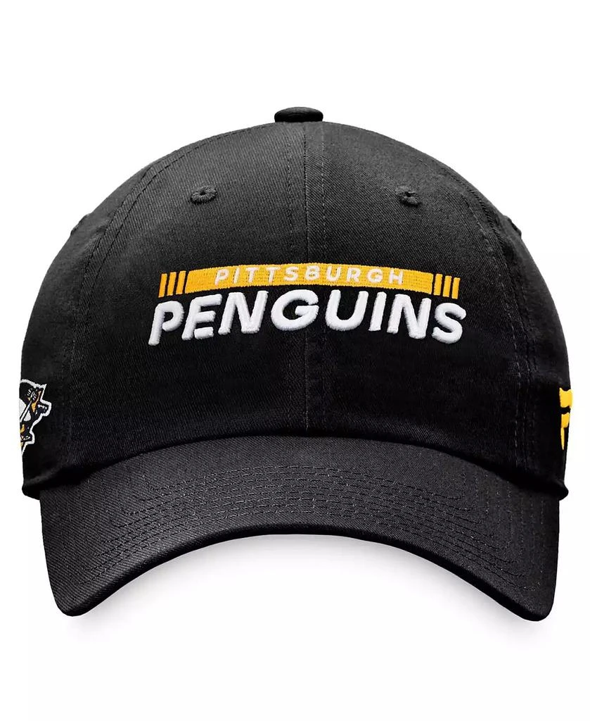商品Fanatics|Men's Black Pittsburgh Penguins Authentic Pro Rink Adjustable Hat,价格¥191,第4张图片详细描述