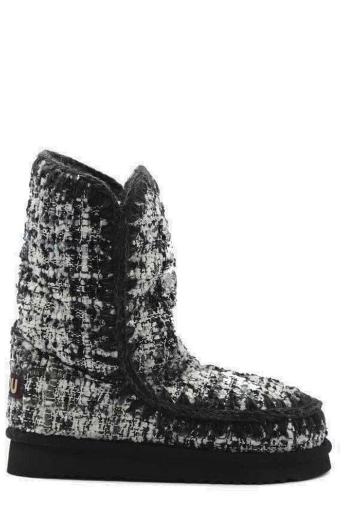 Mou Eskimo 24 Contrast Stitched Boots商品第1张图片规格展示