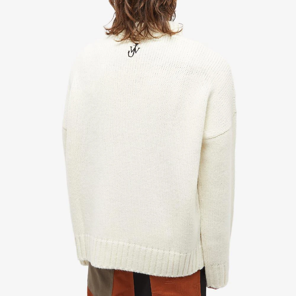 商品JW Anderson|JW Anderson Patch Pocket Turtleneck Jumper,价格¥2599,第3张图片详细描述