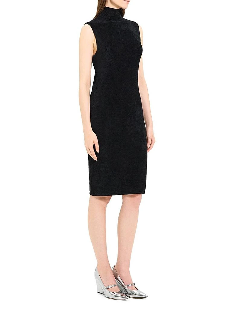 商品Theory|Micro Velvet Turtleneck Sheath Dress,价格¥958,第4张图片详细描述