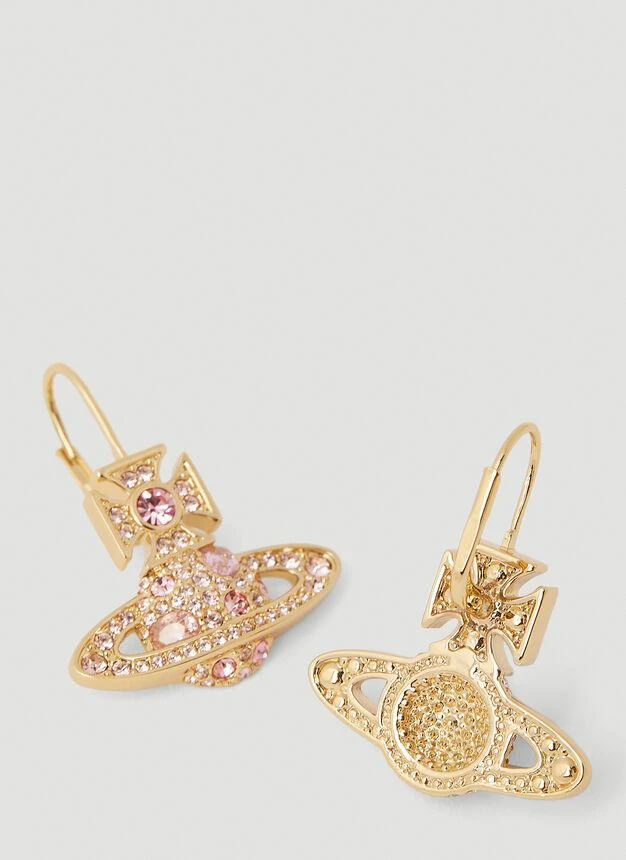 商品Vivienne Westwood|Francette Bas Relief Drop Earrings in Gold,价格¥907,第4张图片详细描述