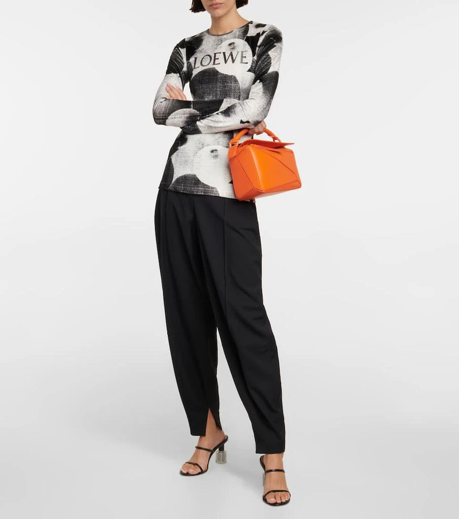 商品Loewe|Puzzle Small leather shoulder bag,价格¥24210,第5张图片详细描述