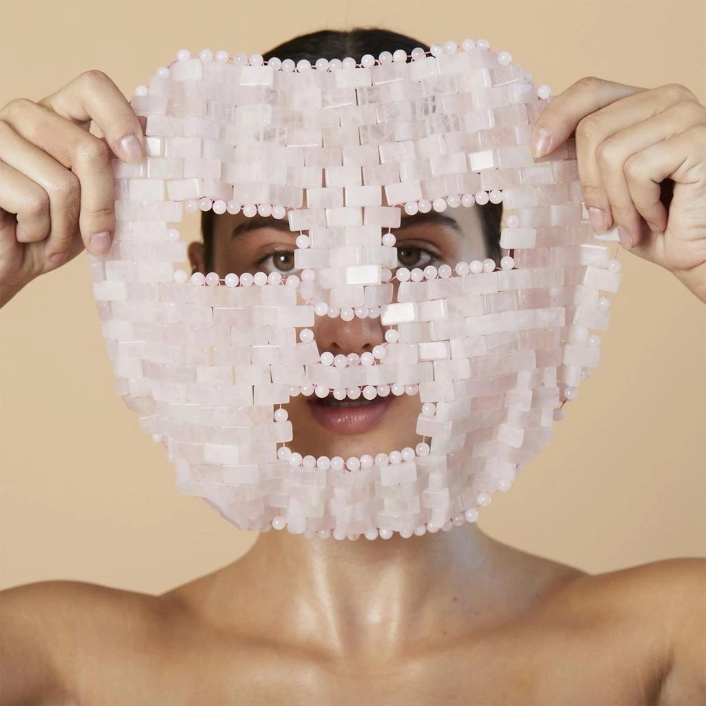 商品Skin Gym|Skin Gym Rose Quartz Crystal Face Mask,价格¥1635,第3张图片详细描述