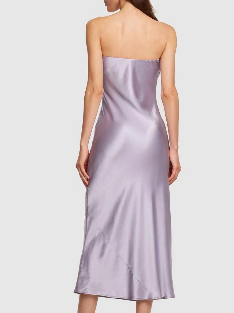 商品Reformation|Joana Strapless Silk Midi Dress,价格¥1074,第2张图片详细描述