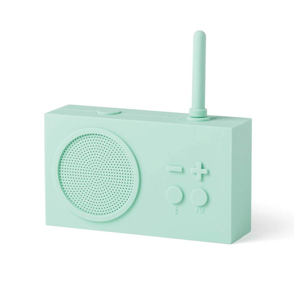 Lexon TYKHO 3 FM Radio and Bluetooth Speaker - Mint商品第2张图片规格展示