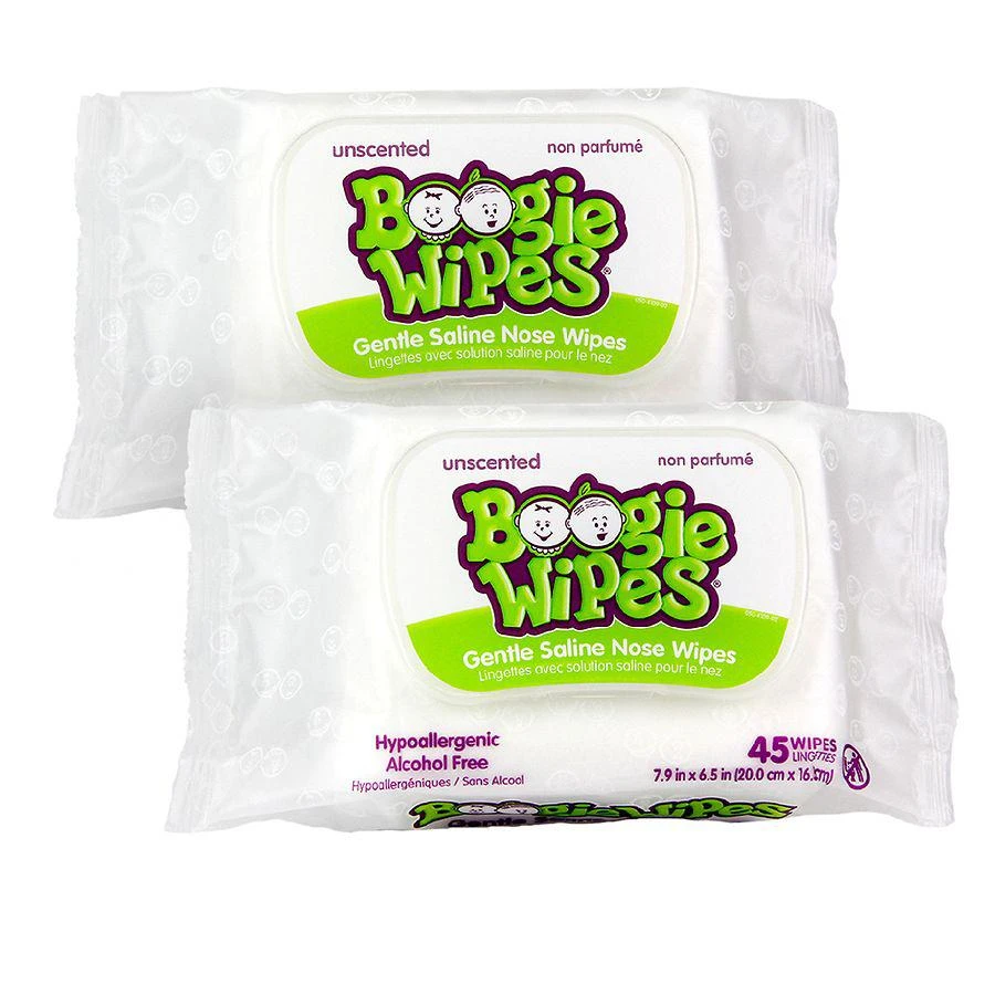 商品Boogie Wipes|Unscented Saline Wipes Unscented,价格¥82,第2张图片详细描述