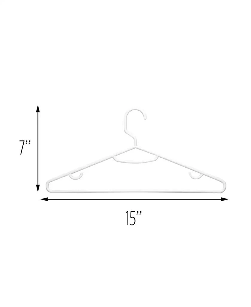 商品Honey Can Do|Plastic Hangers, 60 Piece,价格¥254,第2张图片详细描述