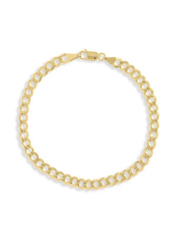 商品Saks Fifth Avenue|14K Gold Curb Link Bracelet/4.95MM,价格¥8985,第1张图片