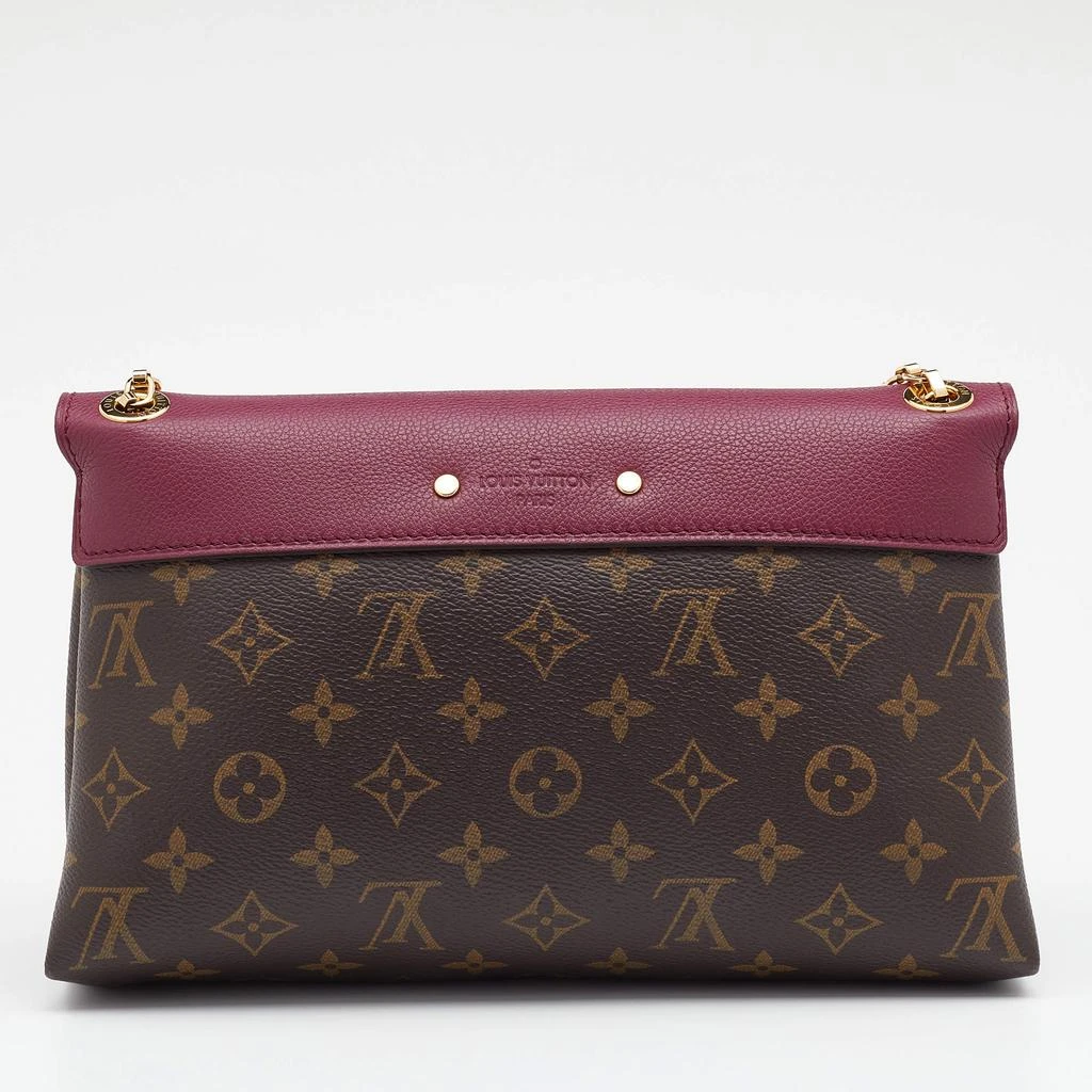 商品[二手商品] Louis Vuitton|Louis Vuitton Aurore Monogram Canvas And Leather Pallas Chain Bag,价格¥10494,第4张图片详细描述