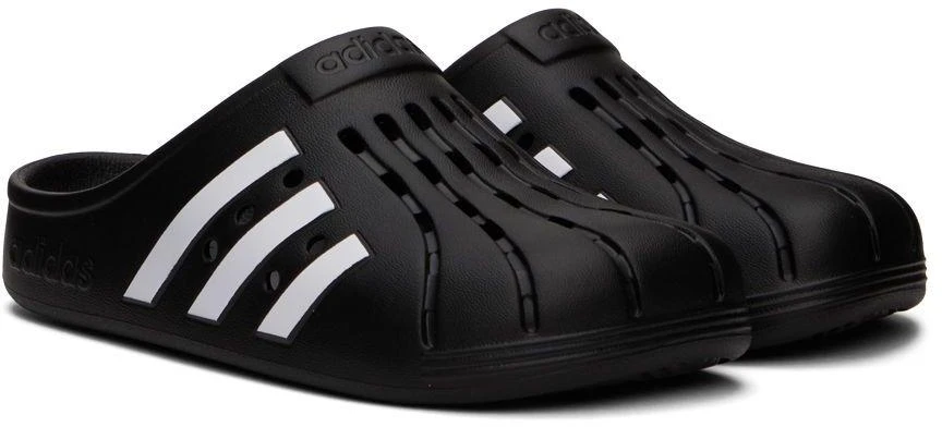 商品Adidas|Black Adilette Clogs,价格¥230,第4张图片详细描述