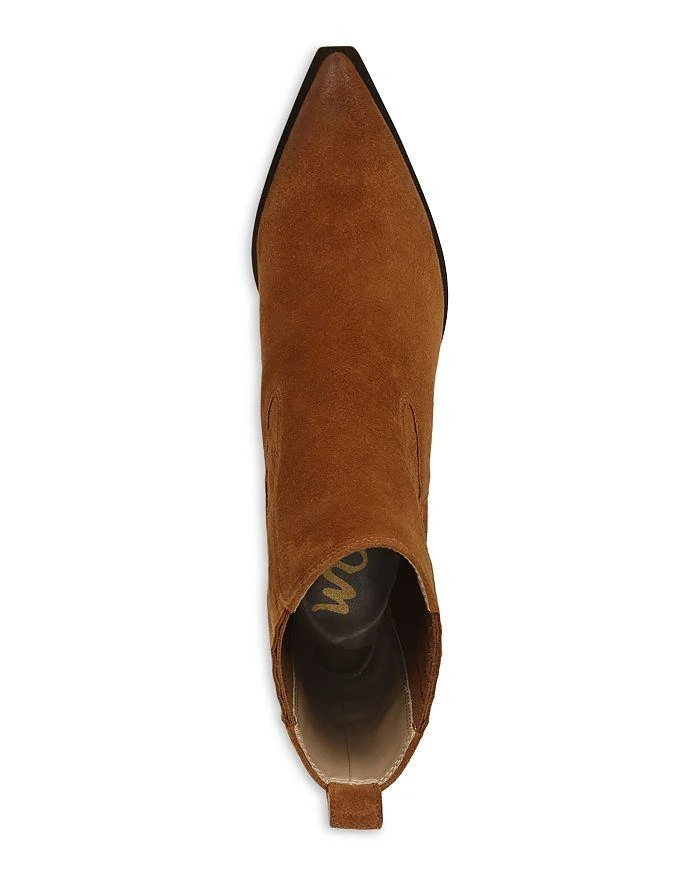 商品Sam Edelman|Women's Mandey Pointed Toe Pull On High Heel Boots,价格¥1034,第3张图片详细描述