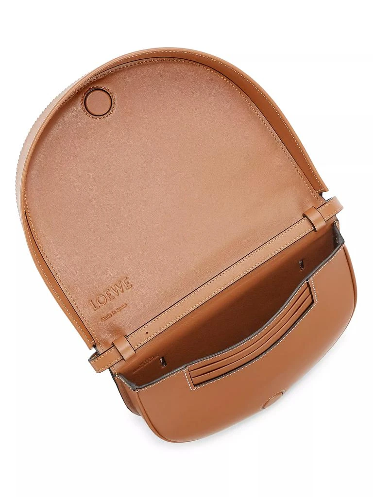 商品Loewe|Heel Leather Saddle Bag,价格¥7151,第2张图片详细描述