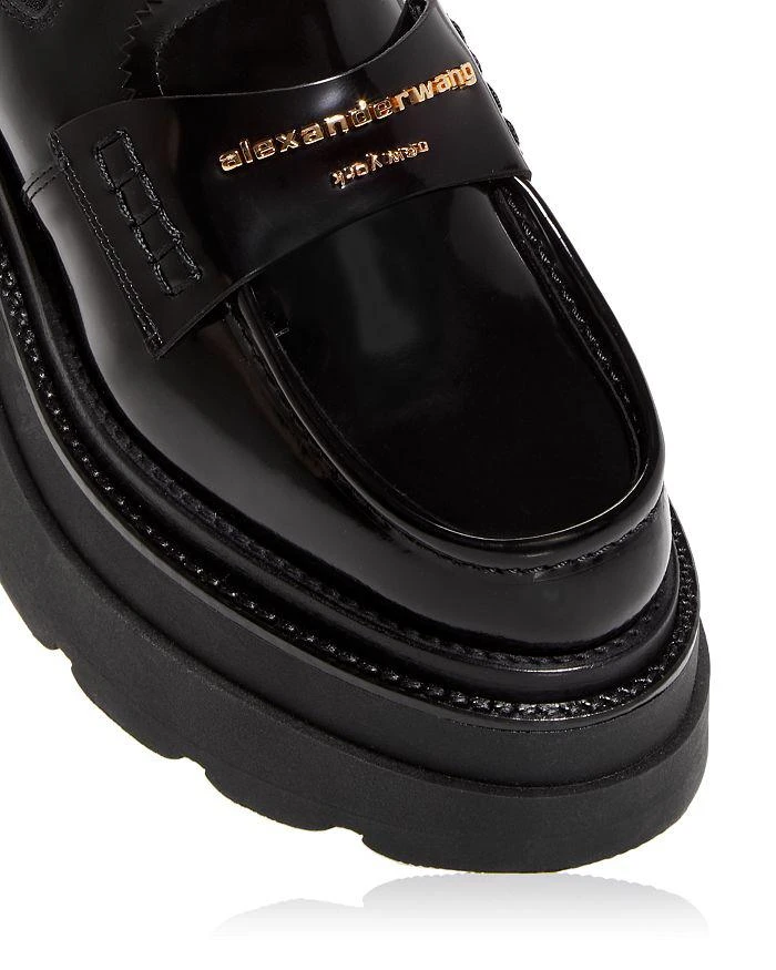 商品Alexander Wang|Women's Carter Platform Loafer Booties,价格¥5867,第5张图片详细描述