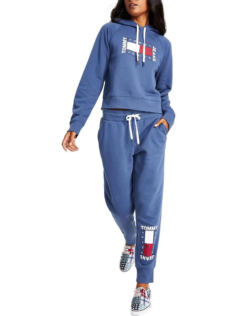 商品Tommy Jeans|Womens Fleece Sweatpants Jogger Pants,价格¥272,第2张图片详细描述