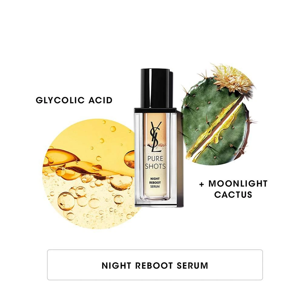 商品Yves Saint Laurent|Pure Shots Night Reboot Resurfacing Serum Refill, 1 oz.,价格¥528,第3张图片详细描述